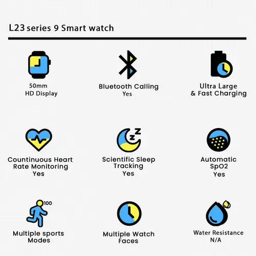 L-23 Series 9 Smart Watch